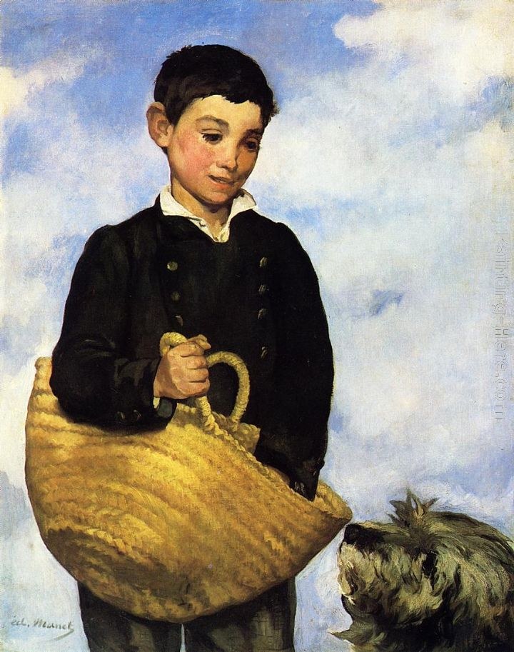 Eduard Manet Boy with Dog
